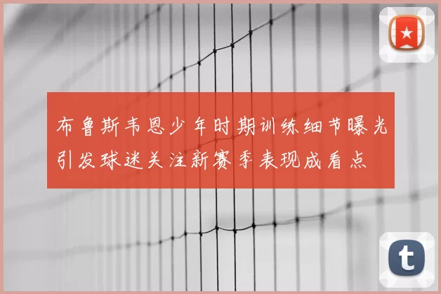 布鲁斯韦恩少年时期训练细节曝光引发球迷关注新赛季表现成看点