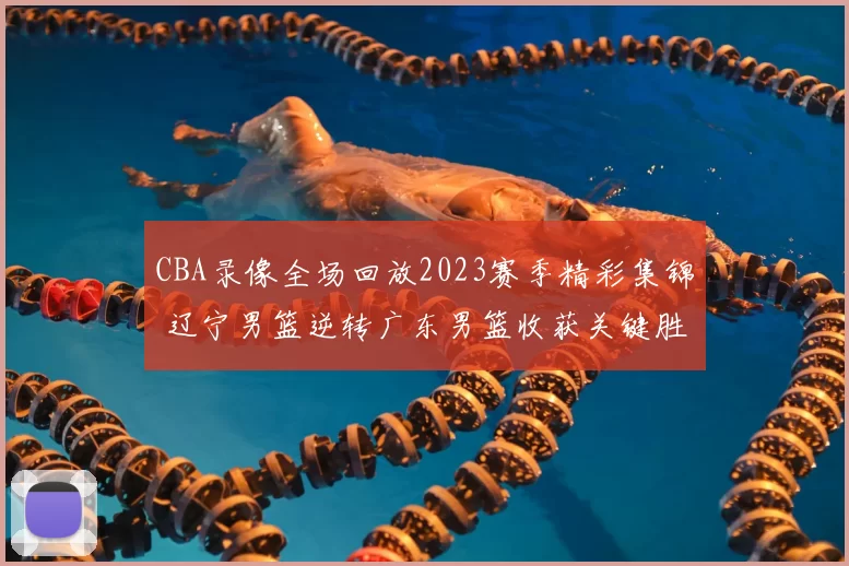 CBA录像全场回放2023赛季精彩集锦 辽宁男篮逆转广东男篮收获关键胜利